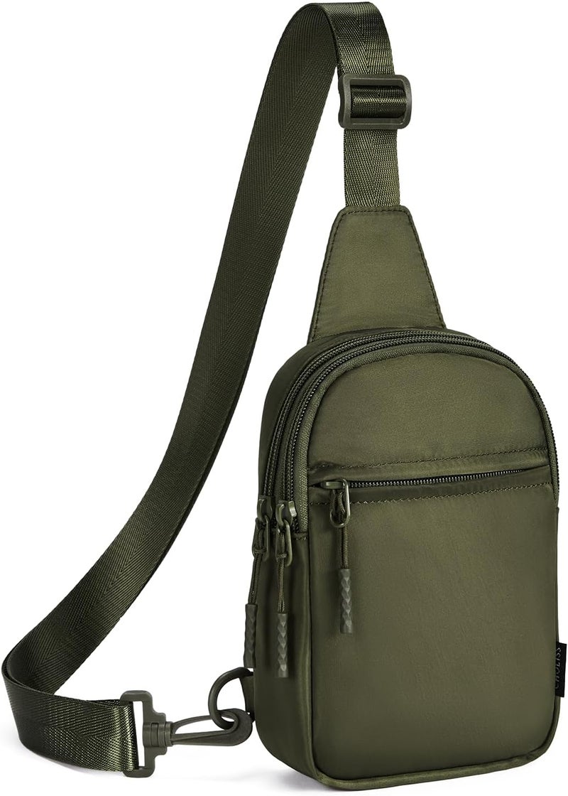 CHOLISS Small Sling Bag for Women and Men, Crossbody Bags Trendy Fanny Packs Chest Bag with Extended Strap - Image 1